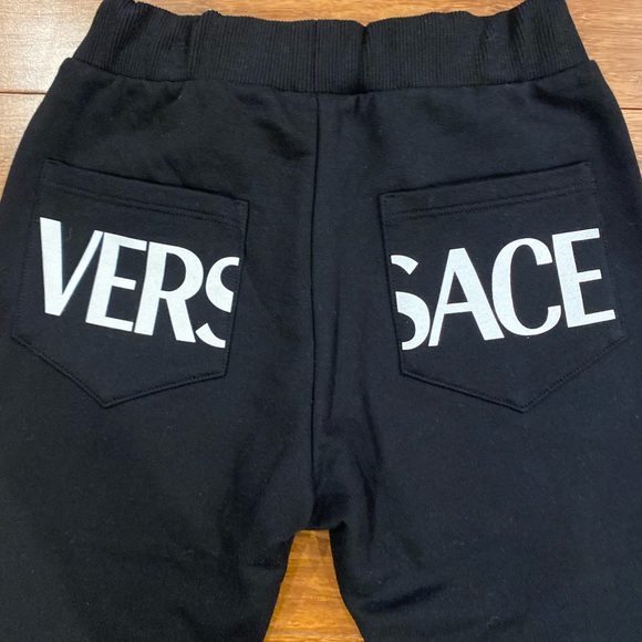 Versace Kids Logo Jogging Pants - Picture 4 of 6